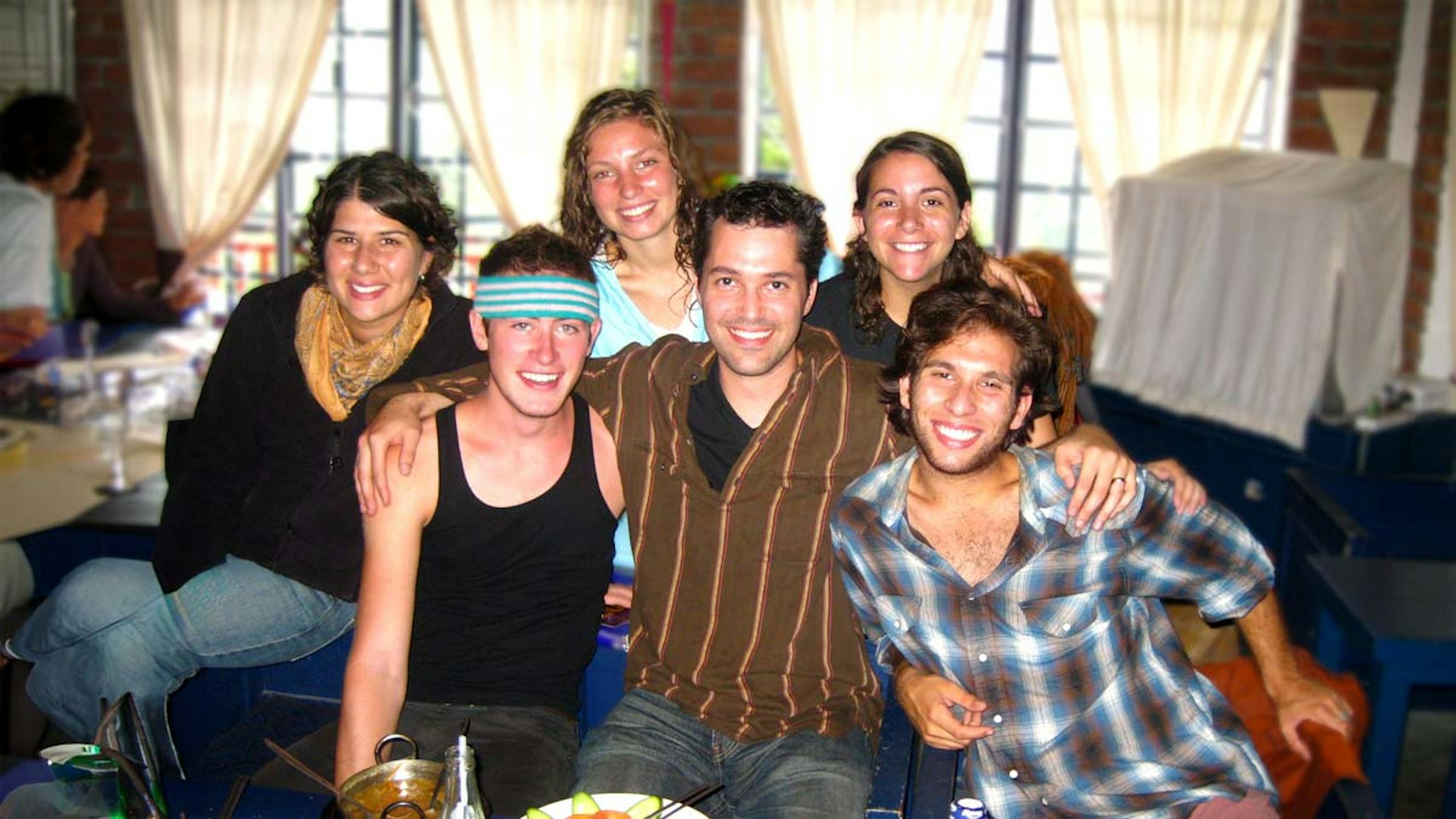 Aaron (center) during Massah, 2008